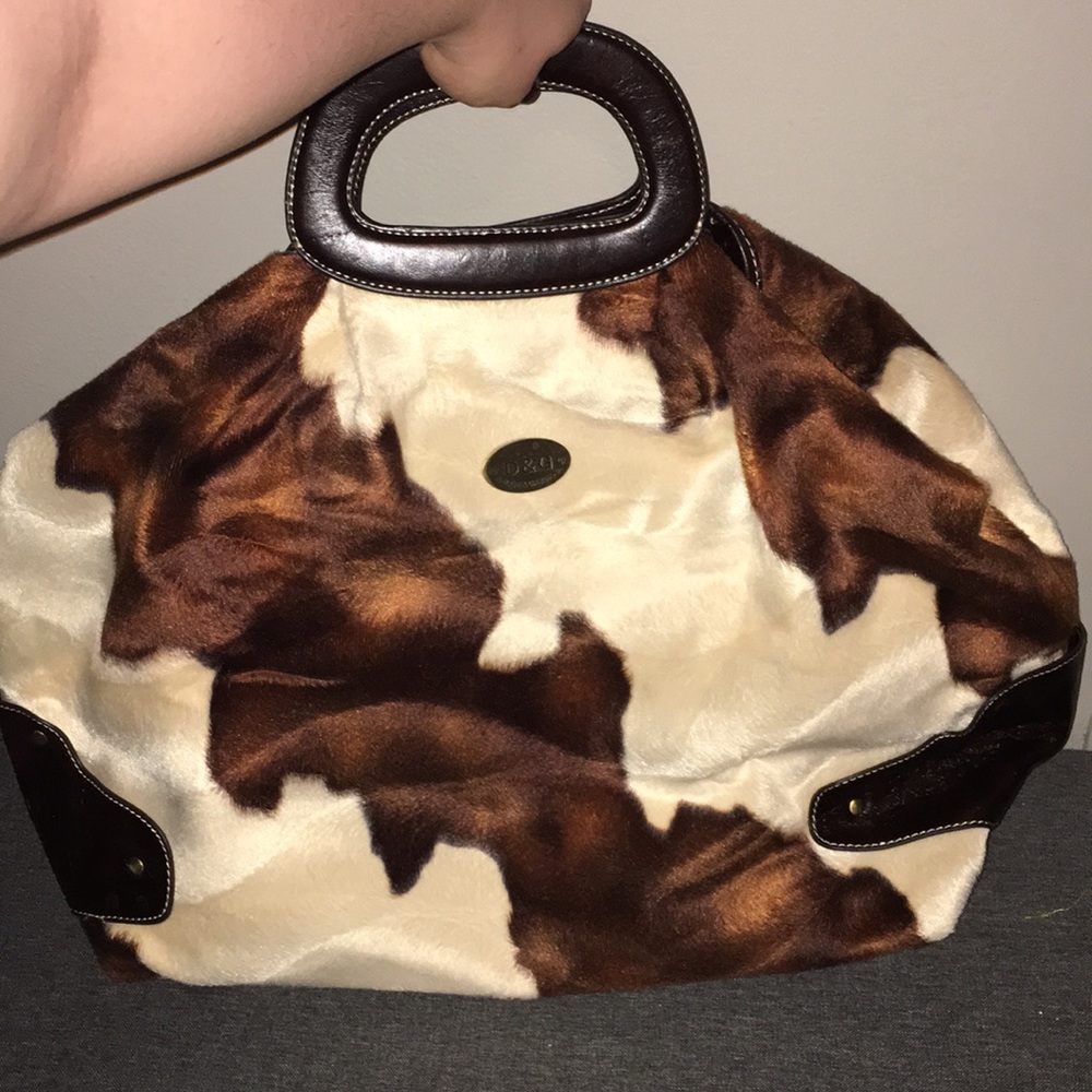 Brown and Tan D&G Tote